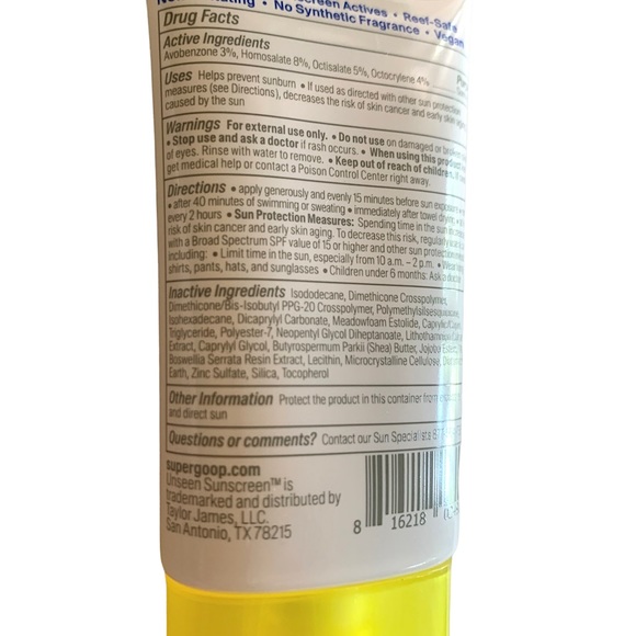 Supergoop Unseen Sunscreen 1 OZ Size - Picture 8 of 10